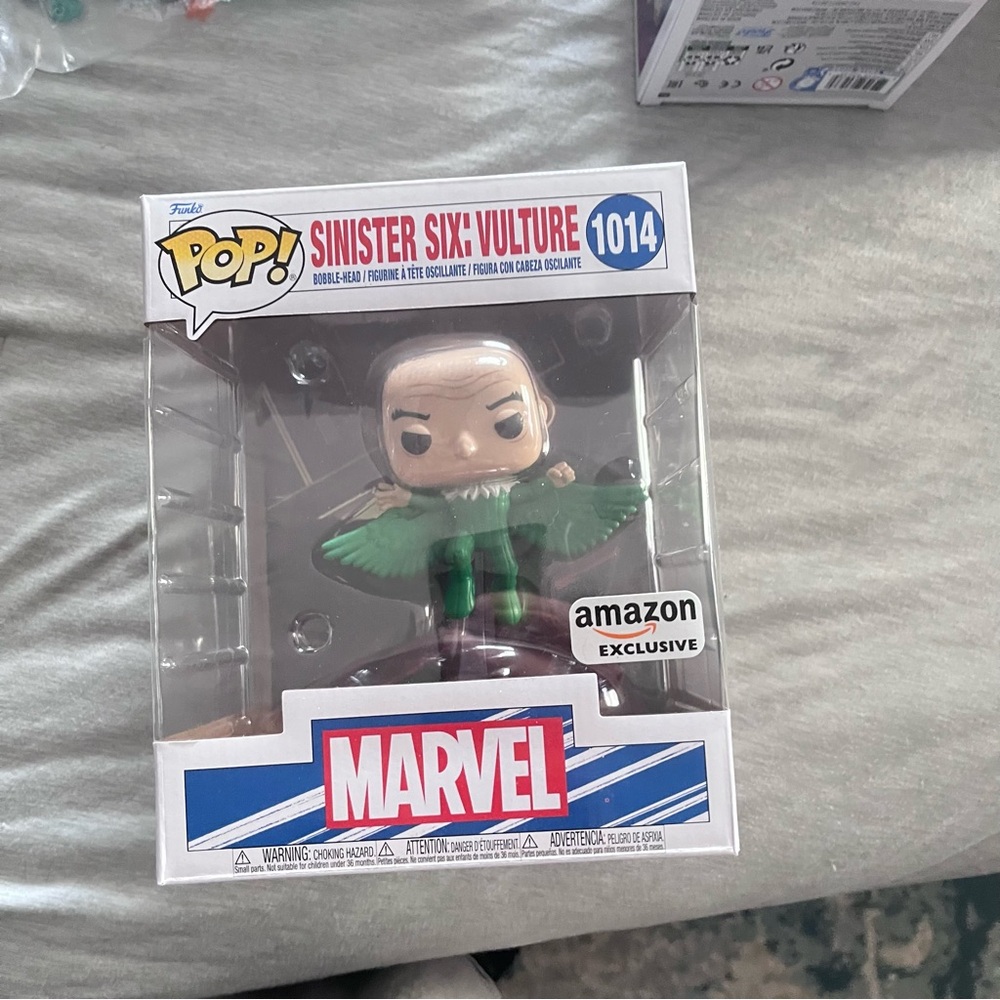 Funko Pop! Marvel Sinister Six Vulture Figure - Green and Black